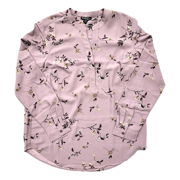 XXL lilac floral blouse - Picture 2 of 9